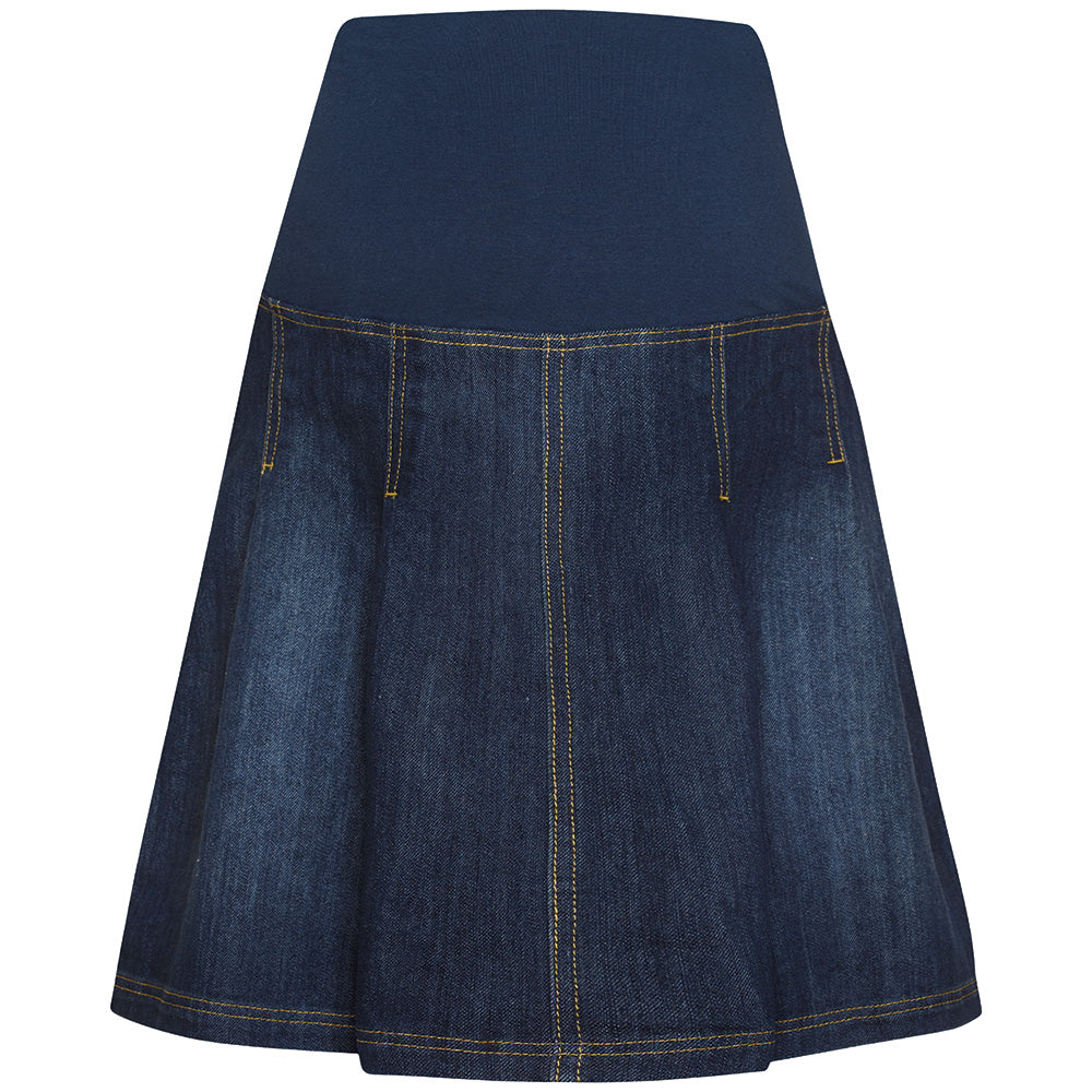 Maternity Denim Skirt